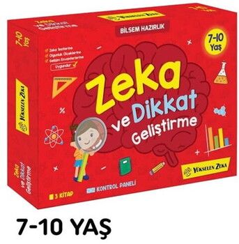 Yükselen Zeka Yayınları Zeka ve Dikkat Geliştirme Seti 7-10 Yaş