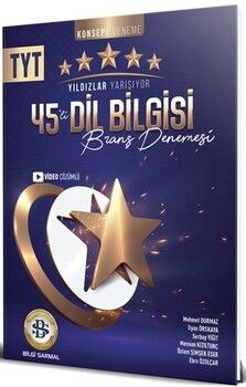 Yıldızlar Yarışıyor TYT Dil Bilgisi  45 li Branş Denemesi