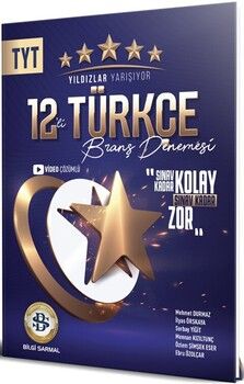 Yıldızlar Yarışıyor Yayınları TYT Türkçe 12 li  Branş Denemesi