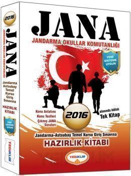 Yediiklim 2016 Jana Jandarma Okullar Komutanlığı Hazırlık Kitabı