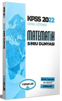 Yediiklim 2022 KPSS Matematik Soru Dünyası