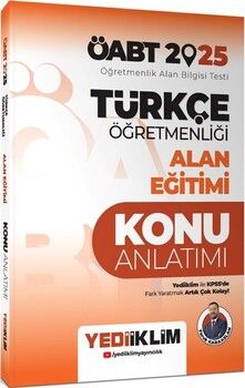 Yediiklim  2025 ÖABT Türkçe Öğretmenliği Alan Eğitimi Konu Anlatımı