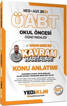 Yediiklim 2026 MEB AGS ÖABT Okul Öncesi Öğretmenliği Hasan SANLI İle Kavram Haritaları Konu Anlatımı