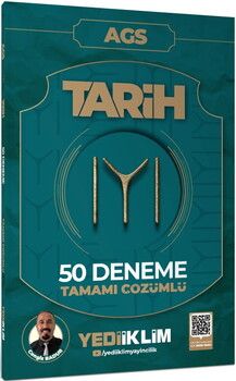 Yediiklim 2027 AGS KAYI Tarih Tamamı Çözümlü 50 Deneme