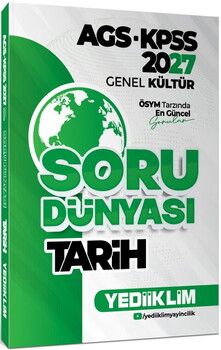 Yediiklim 2027 AGS KPSS Genel Kültür Tarih Soru Dünyası