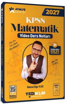 Yediiklim 2027 KPSS Matematik Atölye Video Ders Notları
