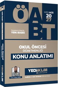 Yediiklim 2027 MEB AGS ÖABT Okul Öncesi Öğretmenliği Konu Anlatımı