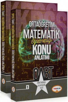 Yediiklim ÖABT Ortaöğretim Matematik Öğretmenliği Konu Anlatımlı 2 Kitap