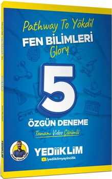 Yediiklim  Pathway To YÖKDİL Fen Bilimleri Glory Tamamı Video Çözümlü 5 Özgün Deneme