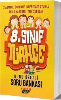 Yediiklim Yayınları 8. Sınıf LGS Türkçe Konu Özetli Soru Bankası