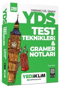 Yediiklim Yayınları YDS YÖKDİL Test Teknikleri ve Gramer Notları