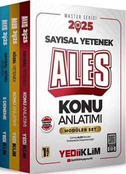 Yediiklim Yayınları 2025 ALES Modüler Set
