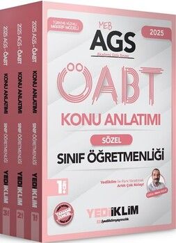 Yediiklim Yayınları 2025 MEB AGS ÖABT Sınıf Öğretmenliği Konu Anlatımı