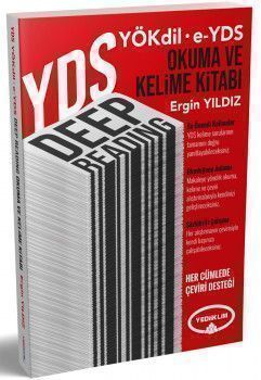 Yediiklim Yayınları YDS YÖKDilL Deep Reading Okuma ve Kelime Kitabı
