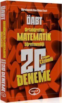 Yediiklim Yayınları ÖABT Ortaöğretim Matematik Öğretmenliği Tamamı Çözümlü 20 Deneme