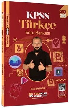 Yediiklim Yayınları 2026 KPSS Türkçe Atölye Soru Bankası