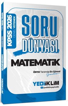 Yediiklim Yayınları 2026 KPSS Genel Yetenek Matematik Soru Dünyası