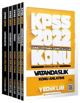  Yediiklim Yayınları 2022 KPSS Genel Kültür Bumerang Coğrafya Tamamı Çözümlü Soru Bankası
