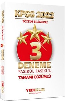 Yediiklim Yayınları 2022 KPSS Genel Kültür Coğrafya Tamamı Çözümlü 20 Deneme Sınavı