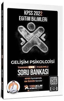 Yediiklim Yayınları 2022 KPSS Eğitim Bilimleri Atölye Serisi Gelişim Psikolojisi Tamamı Video Çözümlü Soru Bankası