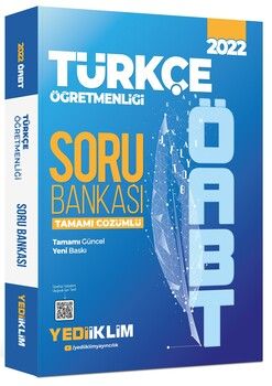 Yediiklim Yayınları 2022 ÖABT Türkçe Öğretmenliği Soru Bankası
