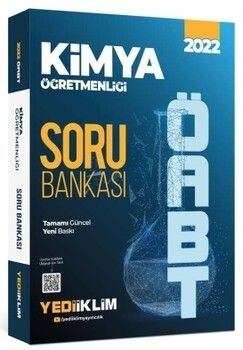 Yediiklim Yayınları 2022 ÖABT Kimya Öğretmenliği Soru Bankası