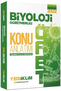 Yediiklim Yayınları 2022 ÖABT Biyoloji Öğretmenliği Konu Anlatımı