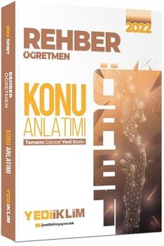 Yediiklim Yayınları 2022 ÖABT Rehber Öğretmen Konu Anlatımı