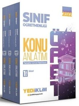 Yediiklim Yayınları 2022 ÖABT Sınıf Öğretmenliği Konu Anlatımlı Modüler Set