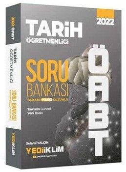Yediiklim Yayınları 2022 ÖABT Tarih Öğretmenliği Tamamı Video Çözümlü Soru Bankası