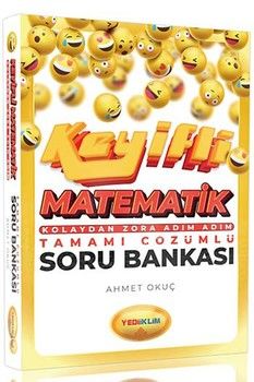 Yediiklim Yayınları Keyifli Matematik Kolaydan Zora Adım Adım Tamamı Çözümlü Soru Bankası
