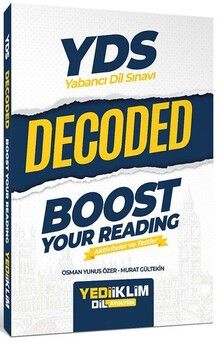 Yediiklim Yayınları YDS Decoded Boost Your Reading