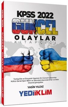 Yediiklim Yayınları 2022 KPSS Genel Kültür ve Güncel Olaylar Kitapçığı(Tamamı Renkli)