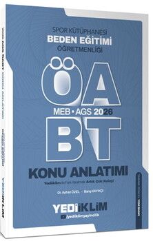 Yediiklim Yayınları 2026 MEB AGS ÖABT Beden Eğitimi Öğretmenliği Konu Anlatımı