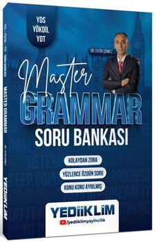 Yediiklim Yayınları YDS YÖKDİL YDT Master Grammar Soru Bankası