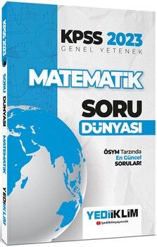 Yediiklim Yayınları 2023 KPSS Genel Yetenek Matematik Soru Dünyası