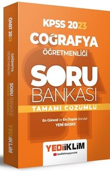 Yediiklim Yayınları 2023 ÖABT Coğrafya Öğretmenliği Tamamı Çözümlü Soru Bankası