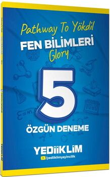Yediiklim Yayınları Pathway To YÖKDİL Fen Bilimleri Glory 5 Özgün Deneme