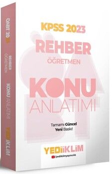 Yediiklim Yayınları 2023 ÖABT Rehber Öğretmen Konu Anlatımı