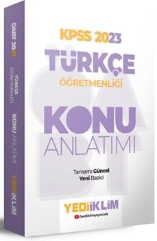 Yediiklim Yayınları 2023 ÖABT Türkçe Öğretmenliği Konu Anlatımı