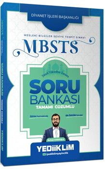 Yediiklim Yayınları 2027 MBSTS Tamamı Çözümlü Soru Bankası