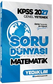Yediiklim Yayınları 2027 KPSS Genel Yetenek Matematik Soru Dünyası