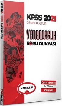 Yediiklim Yayınları 2021 Kpss Genel Kültür Vatandaşlık Soru Dünyası