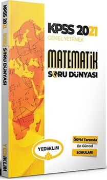Yediiklim Yayınları 2021 Kpss Genel Yetenek Matematik Soru Dünyası