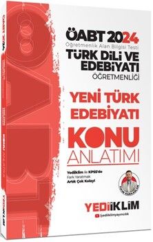 Yediiklim Yayınları 2024 ÖABT Türk Dili Ve Edebiyatı Öğretmenliği Yeni Türk Edebiyatı Konu Anlatımı