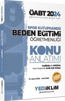 Yediiklim Yayınları 2024 ÖABT Spor Kütüphanesi Beden Eğitimi Öğretmenliği Konu Anlatımı