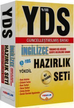 Yediiklim YDS % 100 İngilizce Hazırlık Seti 10 Fasikül