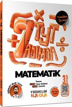 Yediiklim  Yedi Adımda Temelden Zirveye TYT Matematik Video Konu Anlatımlı ve Video Çözümlü Soru Bankası 3. Kitap