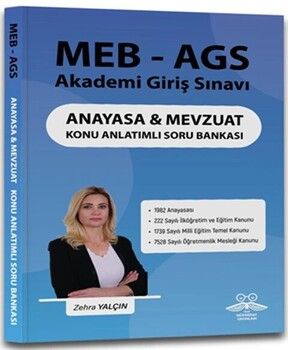 Yeni Müfredat Yayınları 2025 MEB AGS Anayasa Mevzuat Konu Anlatımlı Soru Bankası