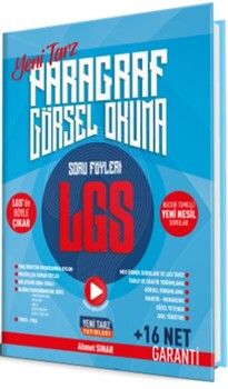 Yeni Tarz Yayınları 8. Sınıf LGS Paragraf Görsel Okuma Soru Föyleri